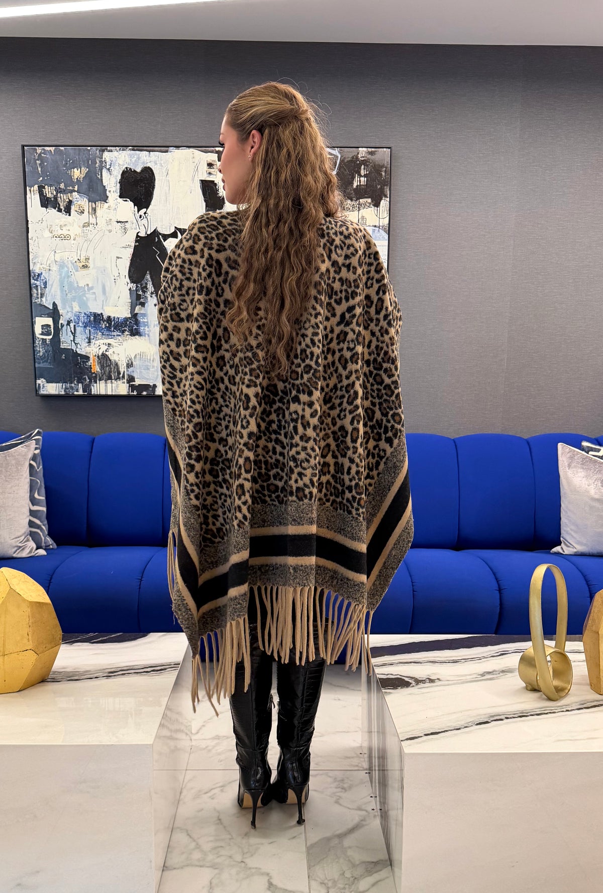 CHEETAH warm PONCHO