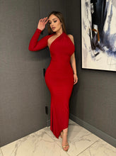 Load image into Gallery viewer, ONE SLEEVE DRESS
