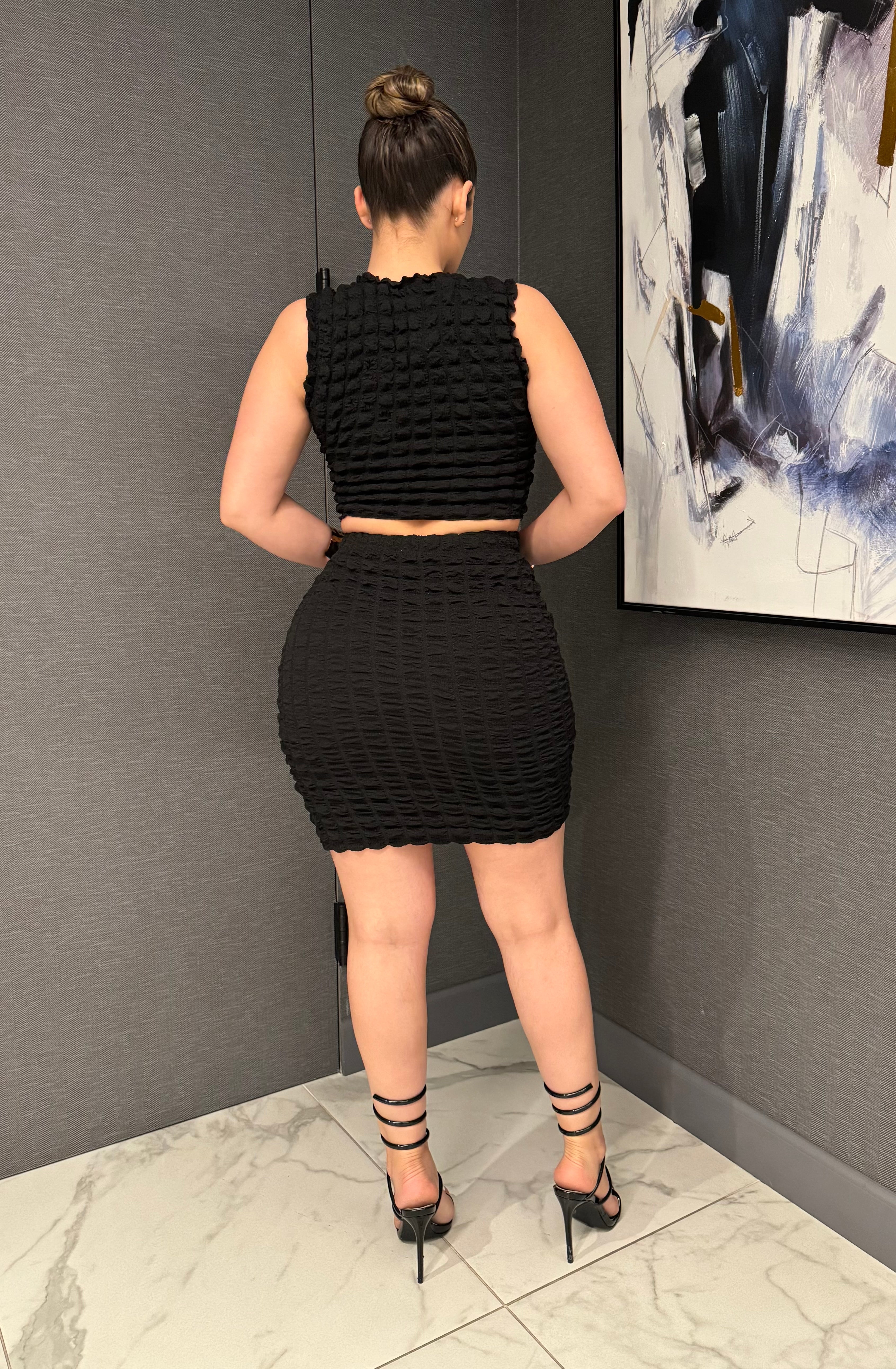 IT GIRL BLK 2pc