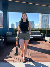 Load image into Gallery viewer, Summer Olive 🫒 BELT SHORT
