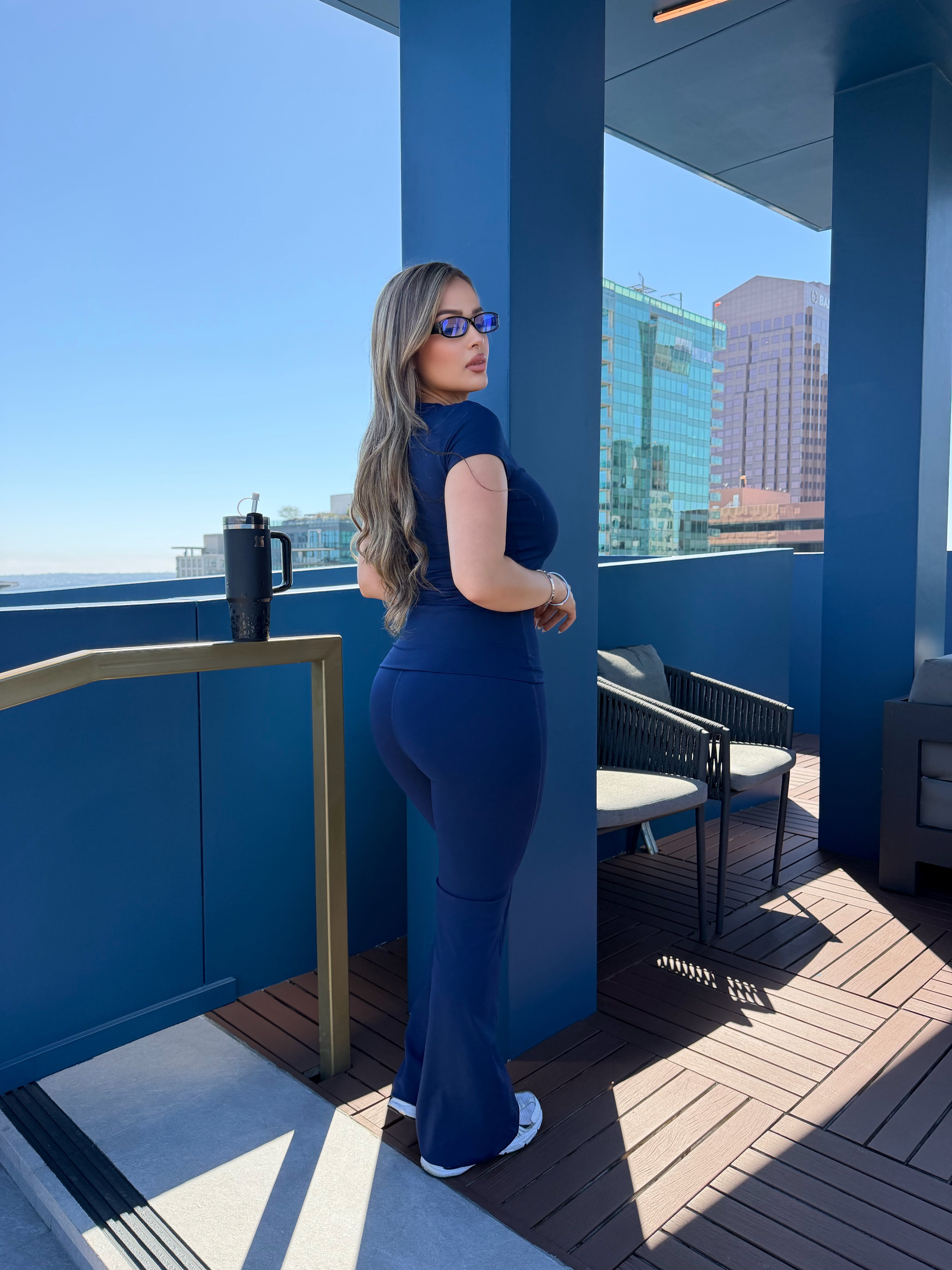 2 PIECE ELLA NAVY SET