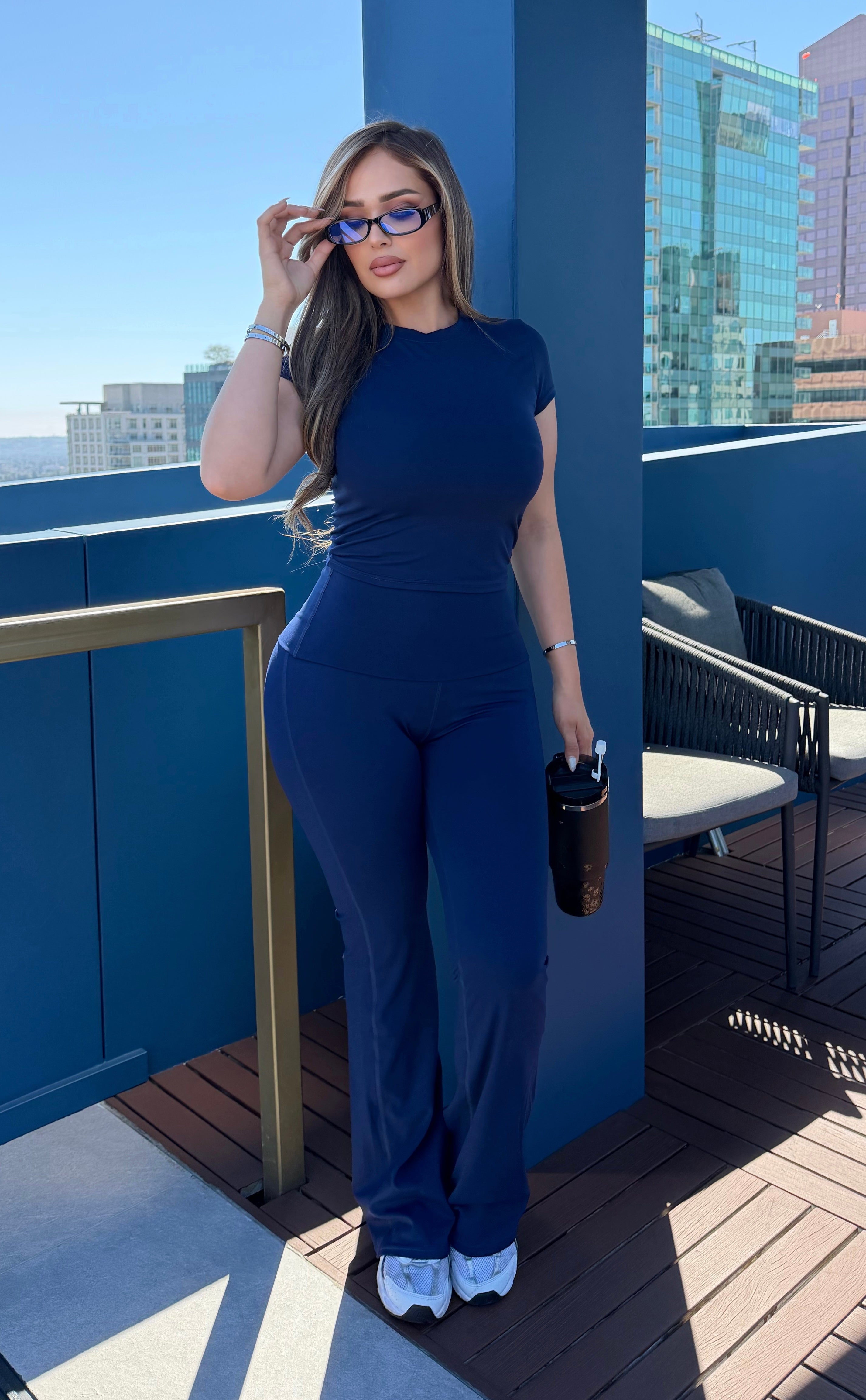 2 PIECE ELLA NAVY SET