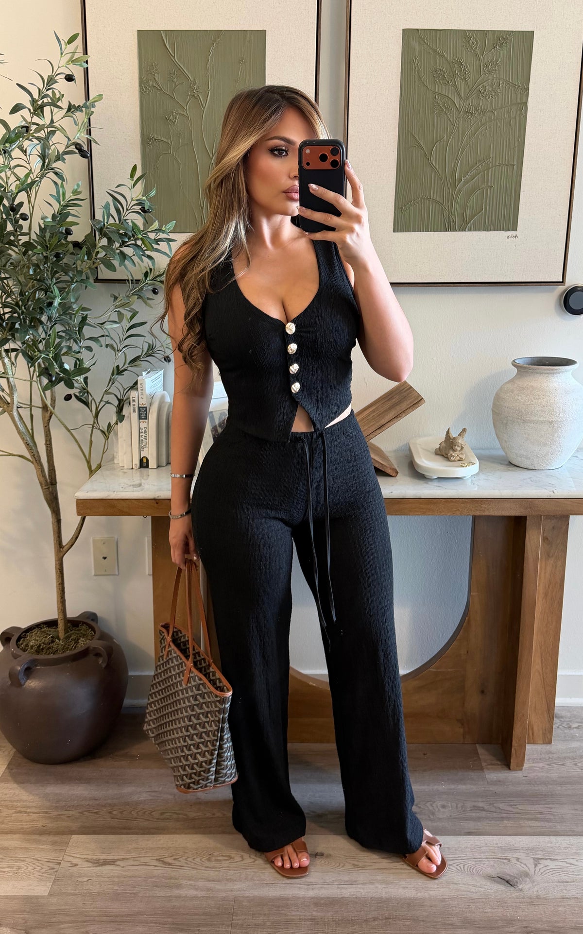 Encanto BLK 2 piece SET