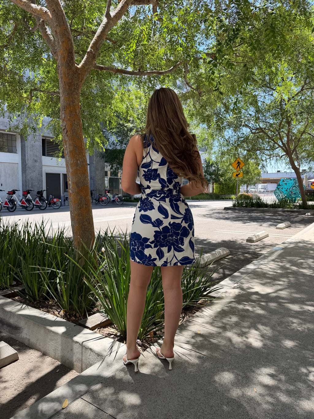 Kelly blue dress