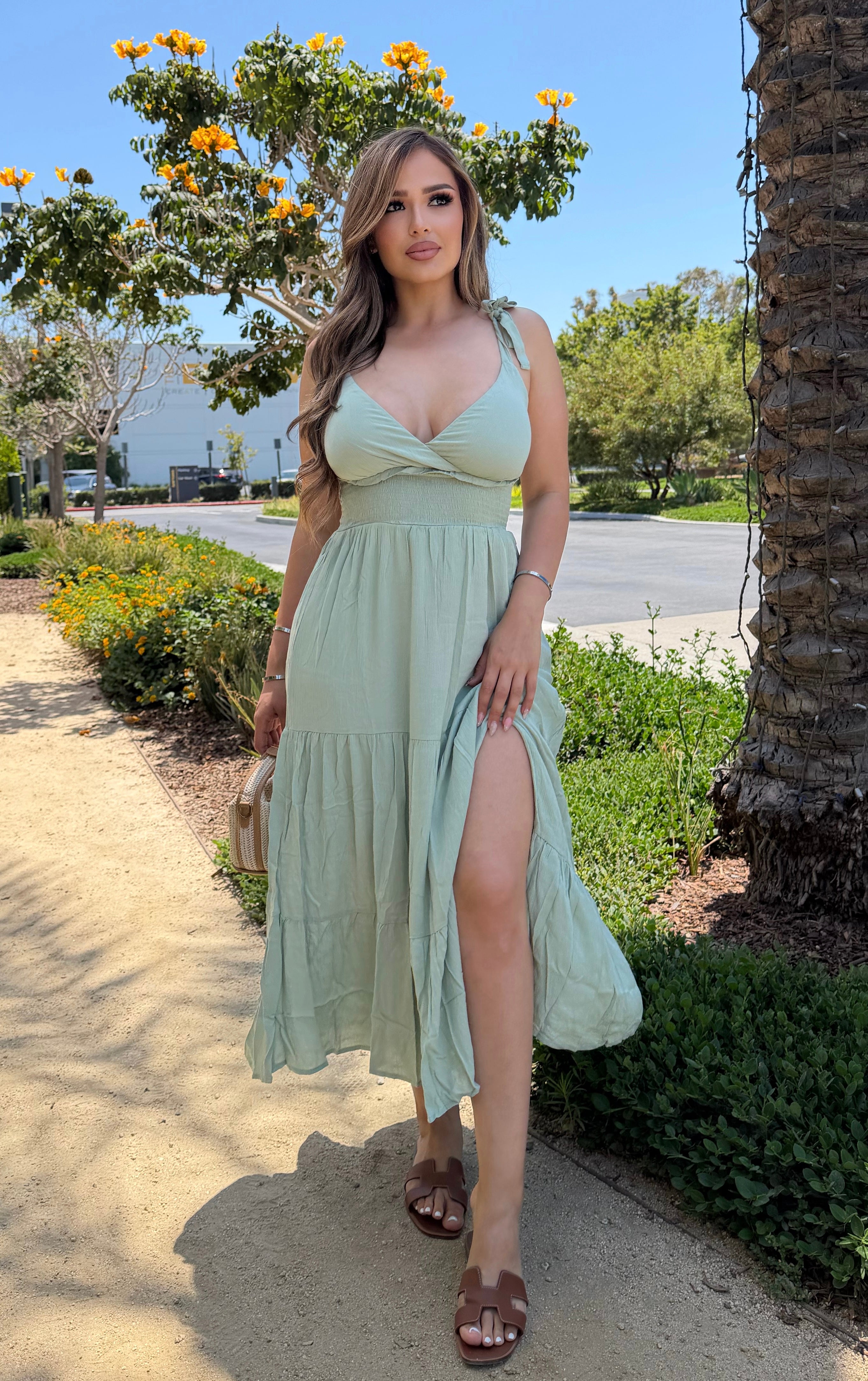 Nitzel Sage Dress